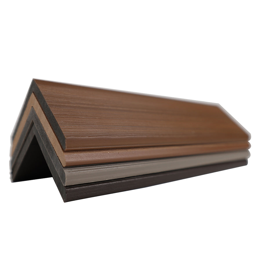 WPC Decking Edge Cover & L Corner Trim for Wall Panels