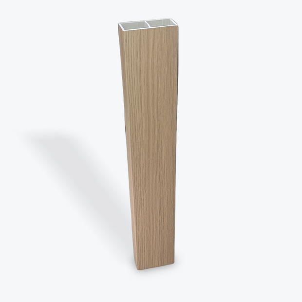 WPC Timber Tube Wall Partition – Walnut | Modern Divider Panels Perth ...