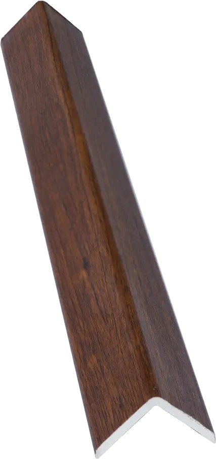 LUXWORLD WPC wall cladding panel in Dark Teak with rich timber finish, 2700mm length and 160mm width, ideal for interior walls.
