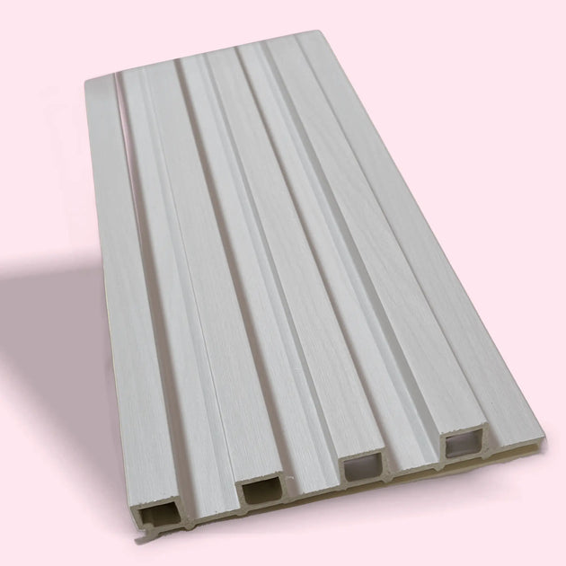 WPC Wall Cladding Panel – White Wood | Indoor Wall Panels Perth HW ...