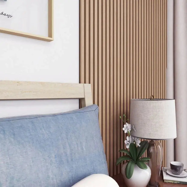 Acoustic Wall Panel (2700mm x 520mm) -  Natural Oak LUXWORLD