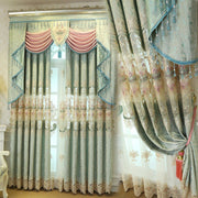 Elegant Embroidered Curtains with High-End Texture for Any Living Space #EC01 - LUXWORLD