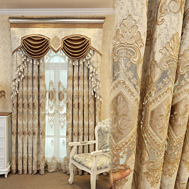 Embroidered Curtains with High-End Texture for a Touch of Elegance in Every Room EC#08 - LUXWORLD