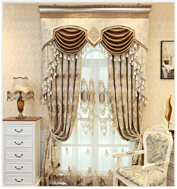 Embroidered Curtains with High-End Texture for a Touch of Elegance in Every Room EC#08 - LUXWORLD