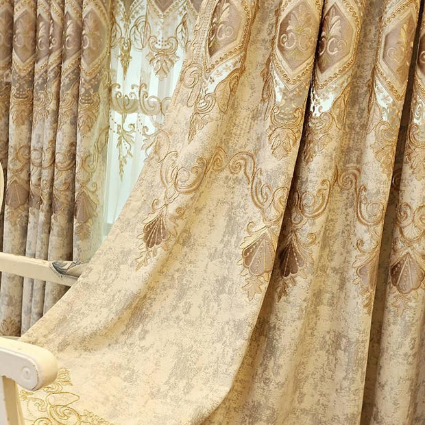 Embroidered Curtains with High-End Texture for a Touch of Elegance in Every Room EC#08 - LUXWORLD