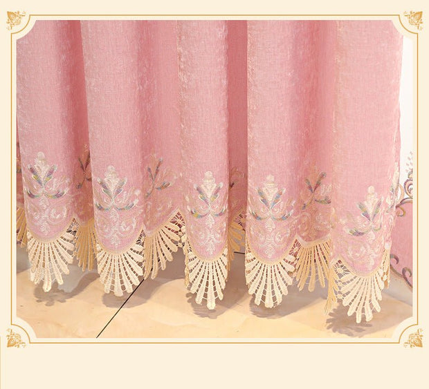 Embroidery Curtains a Beautiful Addition to Your Living Space#EC21 - LUXWORLD