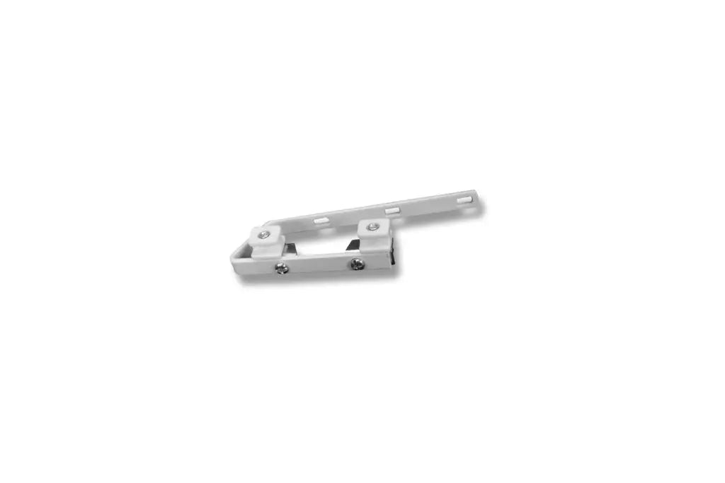 LUXWORLD Series 57 Fineline Track with sleek, narrow design, featuring multiple metal rails for sliding door or window installation.