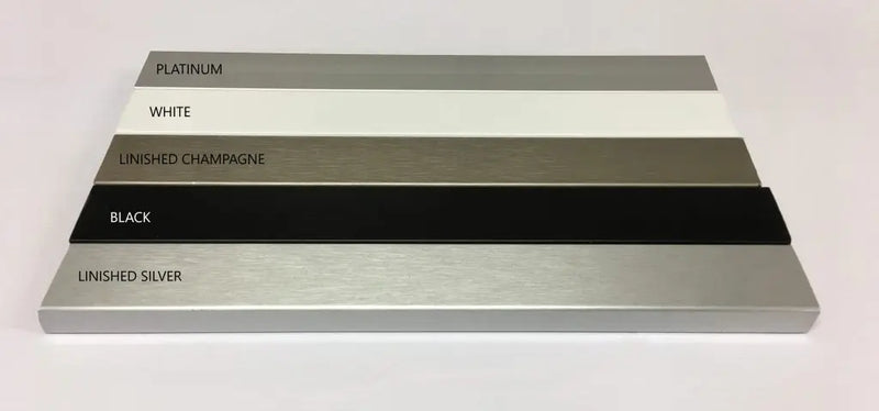 Slim aluminium residential curtain track