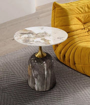 Sintered Stoned Sofa Side Coffee Table Bedside Marble Table Set Perfect Christmas Gift - LUXWORLD