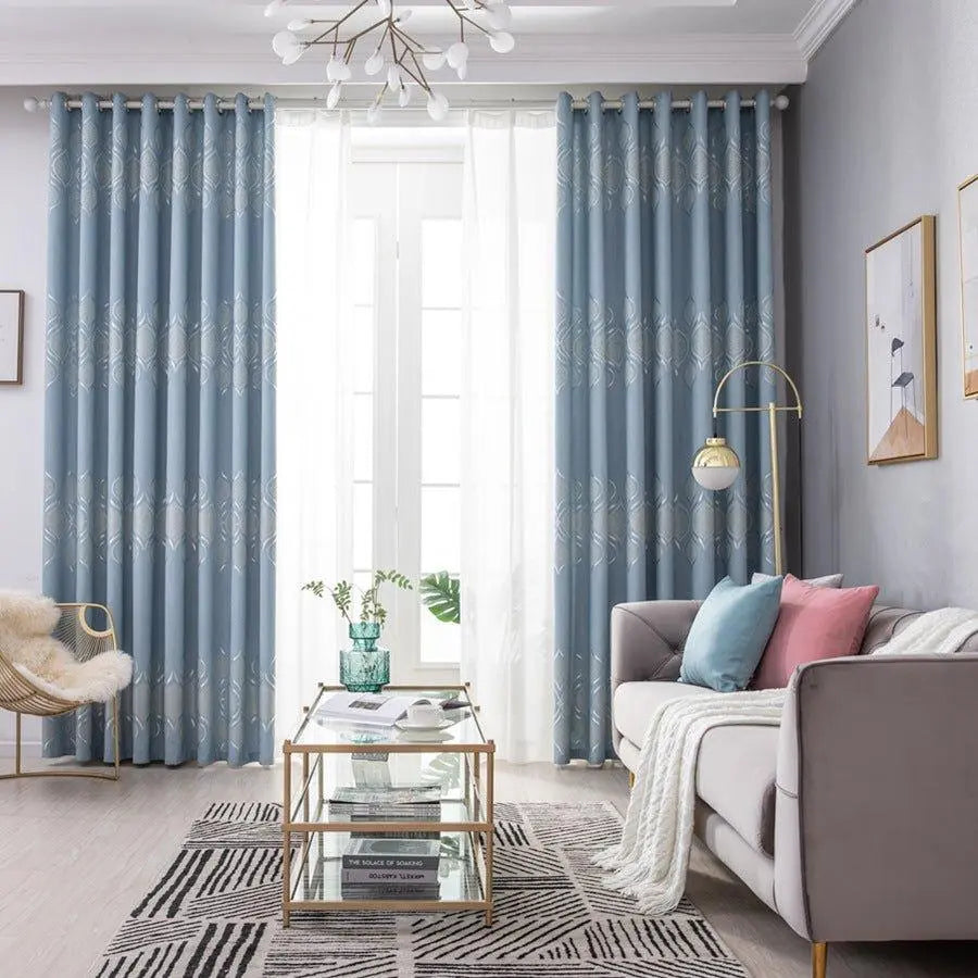Decorative high-end textured fabric curtain by THE-LUXWORLD, 1000mm x 2300mm, suitable for stylish living spaces.